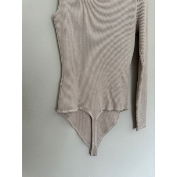 Women's Abercrombie & Fitch Bodysuit NWT Beige - Picture 10 of 14